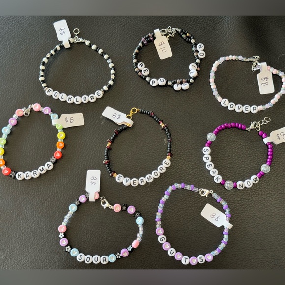 3/$20 Taylor Swift and Olivia Rodrigo Friendship Bracelets - Picture 1 of 5